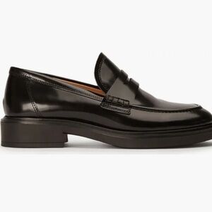 Tony Bianco Glossy Black Loafers